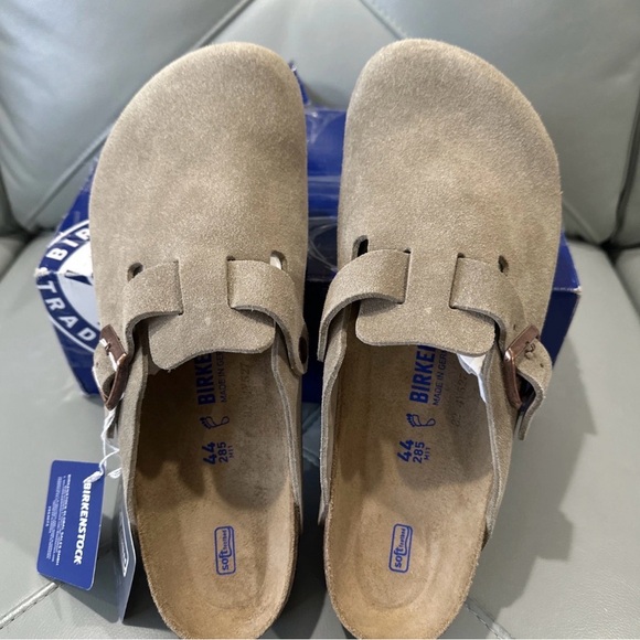 Birkenstock Boston Taupe Footwear New In Box - Picture 2 of 3